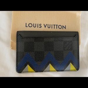Louis Vuitton Card Holder. Special edition